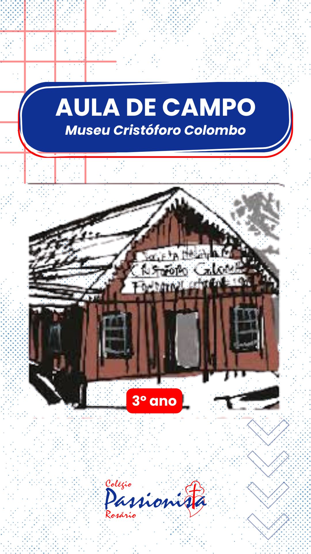 Visita ao Museu Cristforo Colombo - 3 ano - Rosrio Rede Passionista de Educao