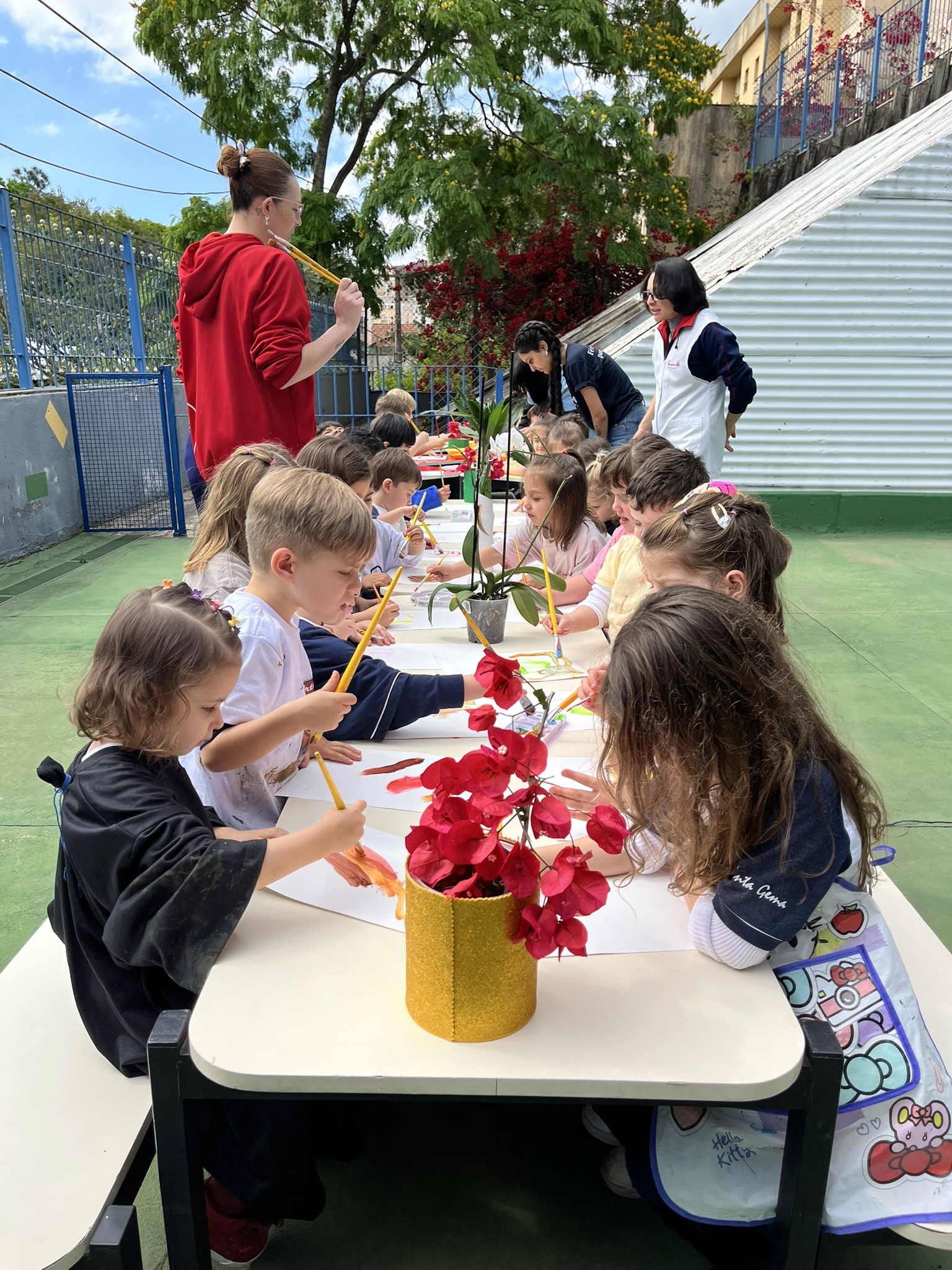 Educao Infantil - Pintura - Santa Gema Rede Passionista de Educao