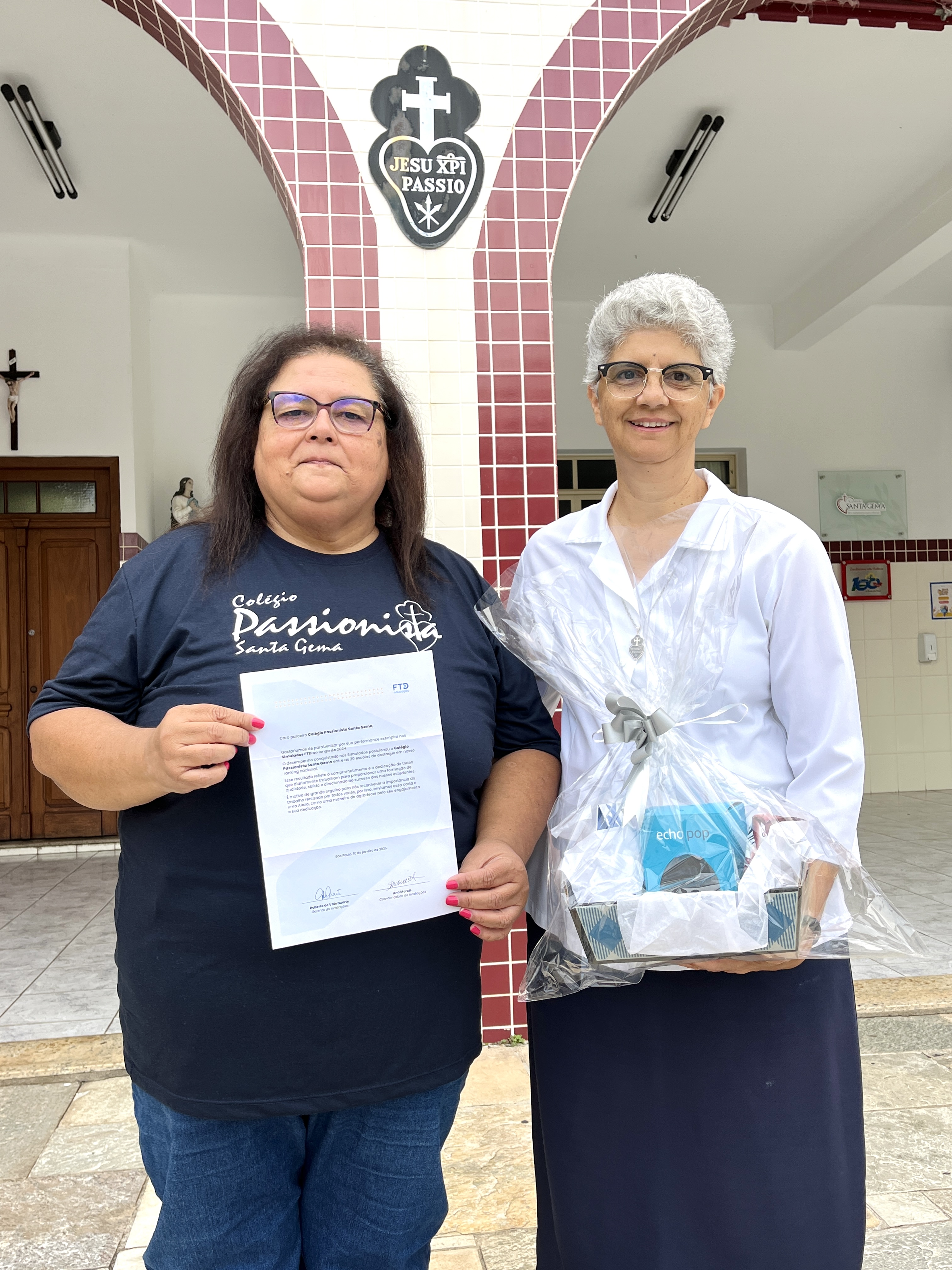 Estamos entre as 20 melhores escolas do Brasil no ranking nacional de simulados FTD! - Santa Gema Rede Passionista de Educao