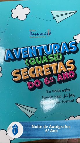 Noite de Autgrafos - Projeto Semeando Autores - So Paulo da Cruz Rede Passionista de Educao