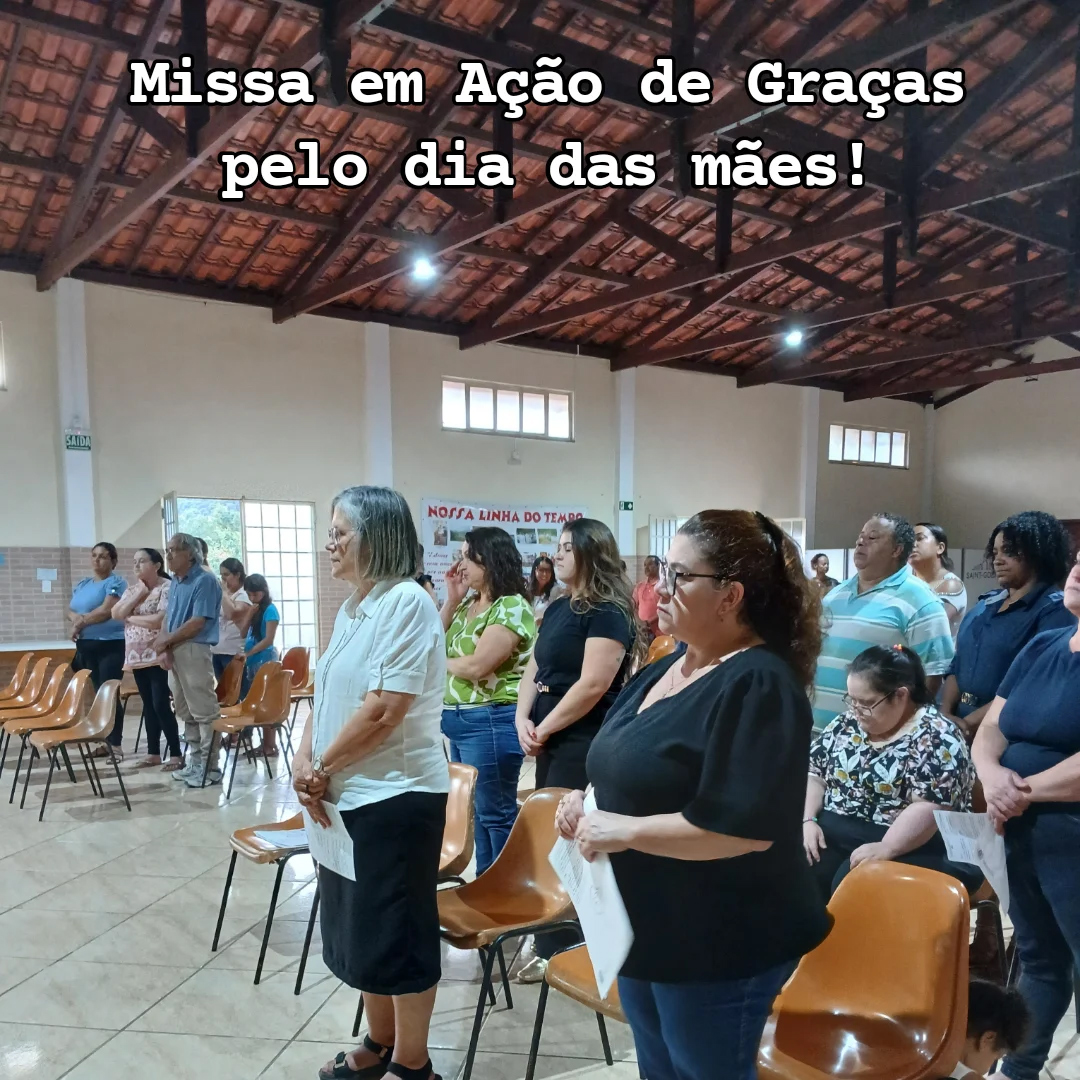 Missa em homenagem as M�es - Santa Luzia Rede Passionista de Educa��o