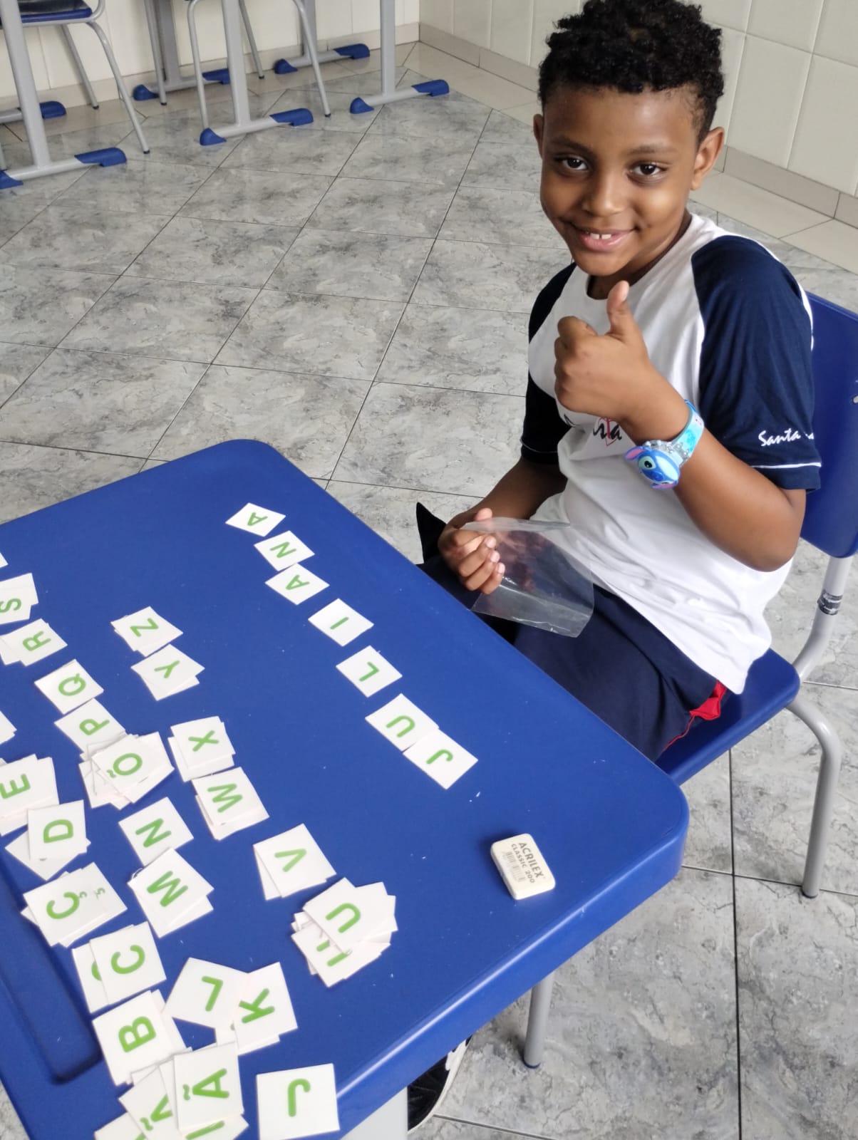 2� ano - Letras M�veis - Santa Gema Rede Passionista de Educa��o