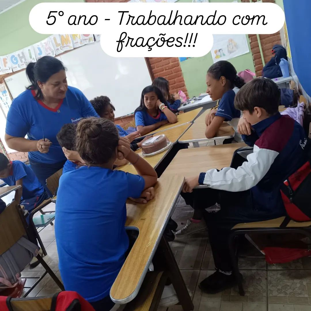 5 ano - Trabalhando com fraes! - Santa Luzia Rede Passionista de Educao