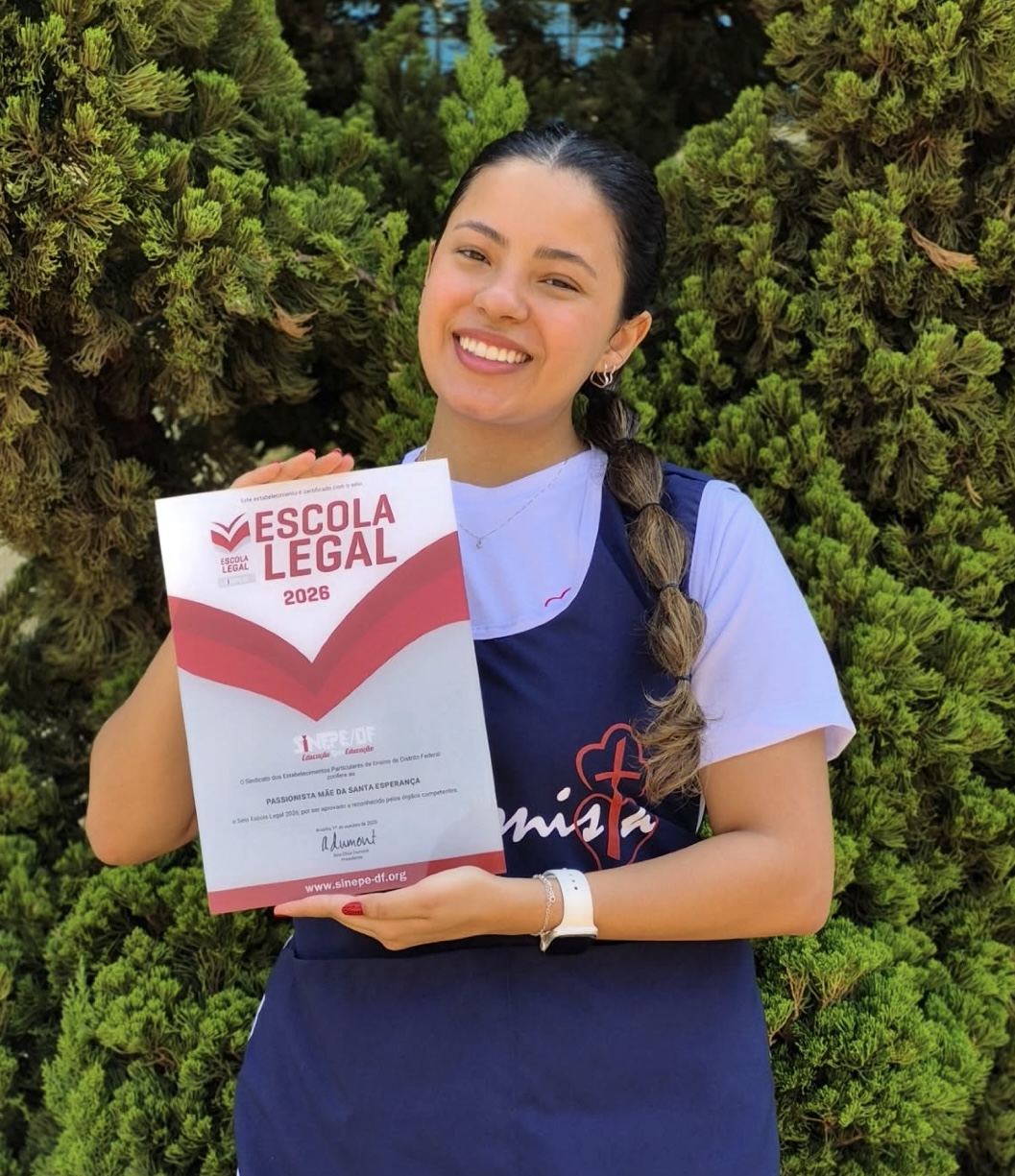 Escola legal 2026! - Me da Santa Esperana Rede Passionista de Educao
