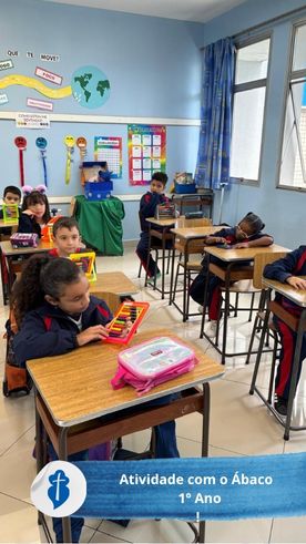 Atividade com o baco - 1 Ano - So Paulo da Cruz Rede Passionista de Educao