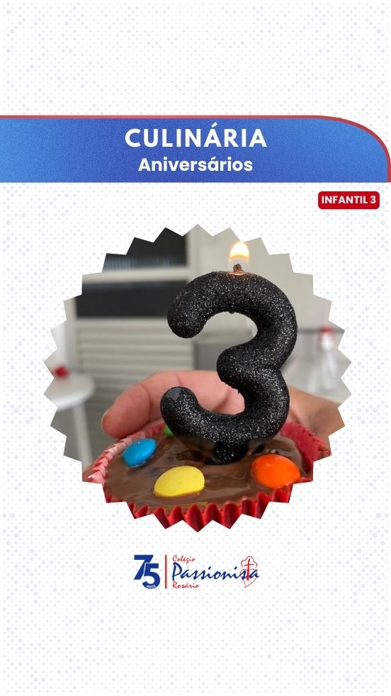 Culin�ria - Infantil 3 - Ros�rio Rede Passionista de Educa��o