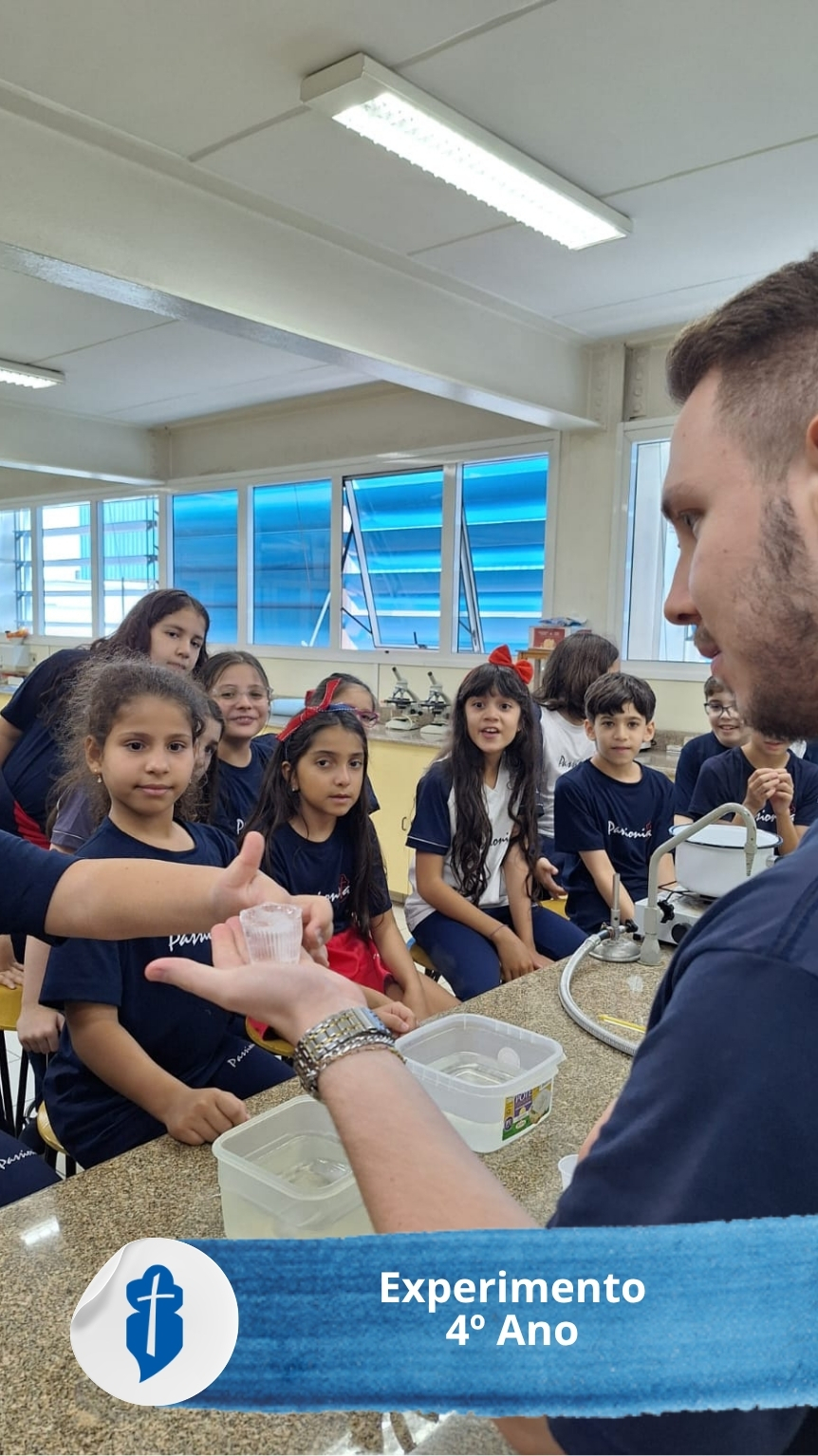 Experimento 4� Ano - S�o Paulo da Cruz Rede Passionista de Educa��o