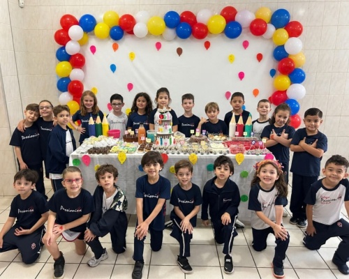 1� Ano A e B -  Festa para a letra cursiva - S�o Jos� Rede Passionista de Educa��o