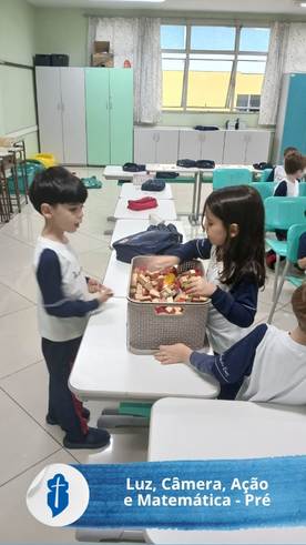 Luz, c�mera, a��o e Matem�tica - Pr� - S�o Paulo da Cruz Rede Passionista de Educa��o