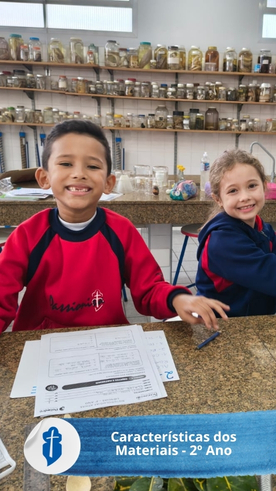 Caracter�sticas dos Materiais - 2� Ano - S�o Paulo da Cruz Rede Passionista de Educa��o