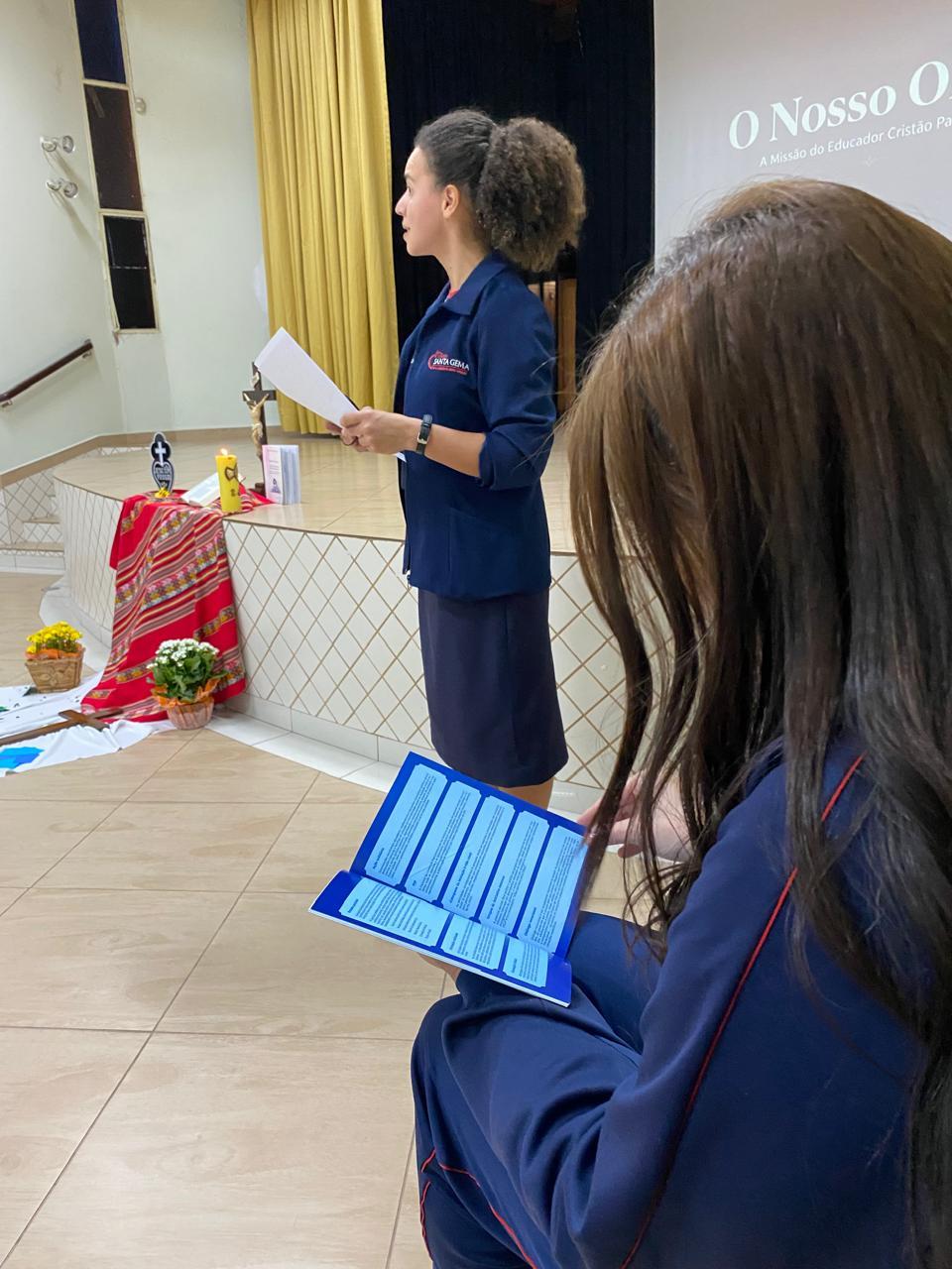 Celebra��o Colaboradores e Equipe Pedag�gica -  Santa Gema Rede Passionista de Educa��o