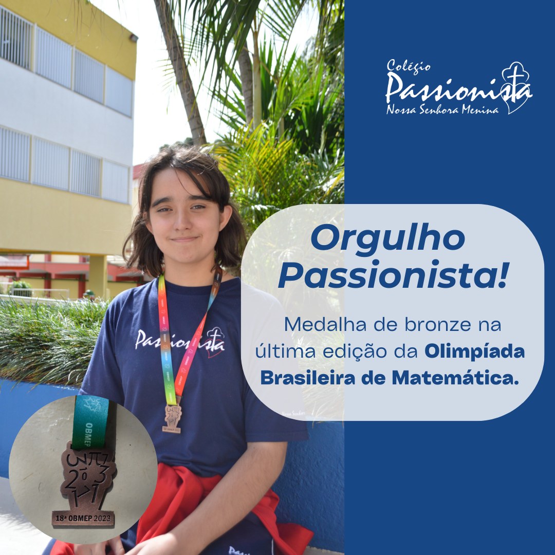 Orgulho Passionista! - Nossa Senhora Menina Rede Passionista de Educao