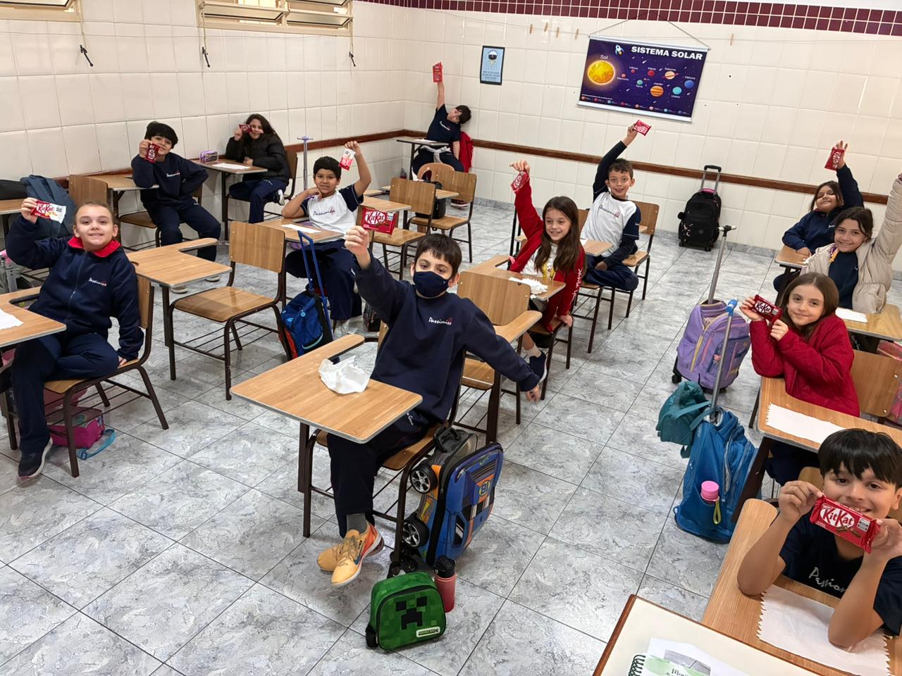 4� ano -  Fra��o com chocolate - Santa Gema Rede Passionista de Educa��o