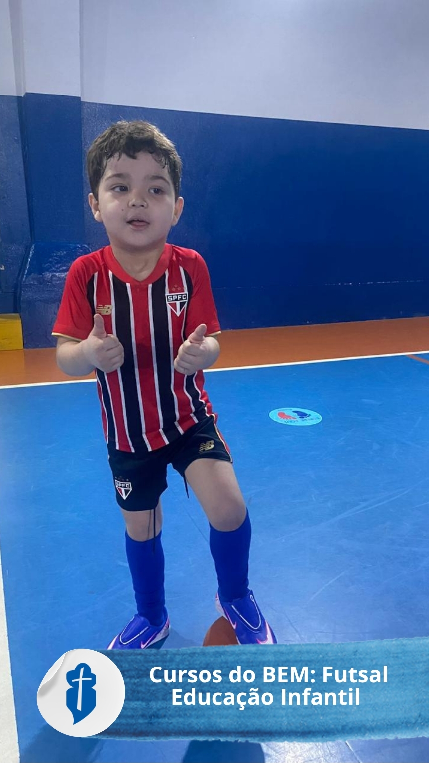 Cursos do BEM - Futsal da Educa��o Infantil - S�o Paulo da Cruz Rede Passionista de Educa��o