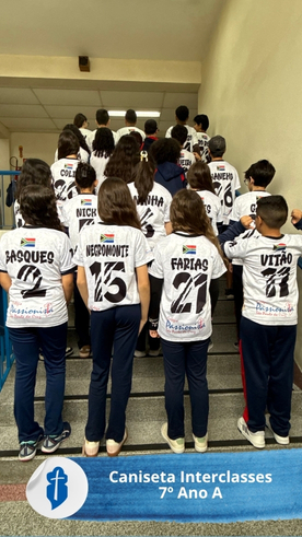 Camiseta Interclasses - 7� Ano A - S�o Paulo da Cruz Rede Passionista de Educa��o