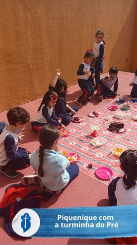 Piquenique com a turminha do Pr� - S�o Paulo da Cruz Rede Passionista de Educa��o