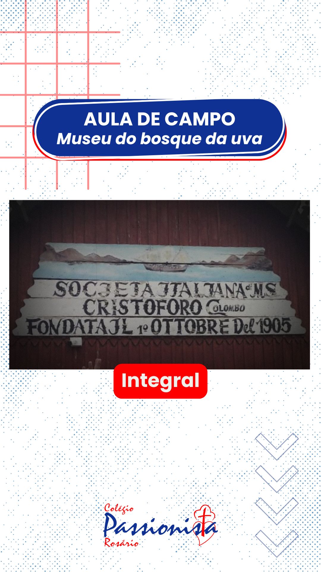 Visita ao Museu Cristforo Colombo - Integral - Rosrio Rede Passionista de Educao