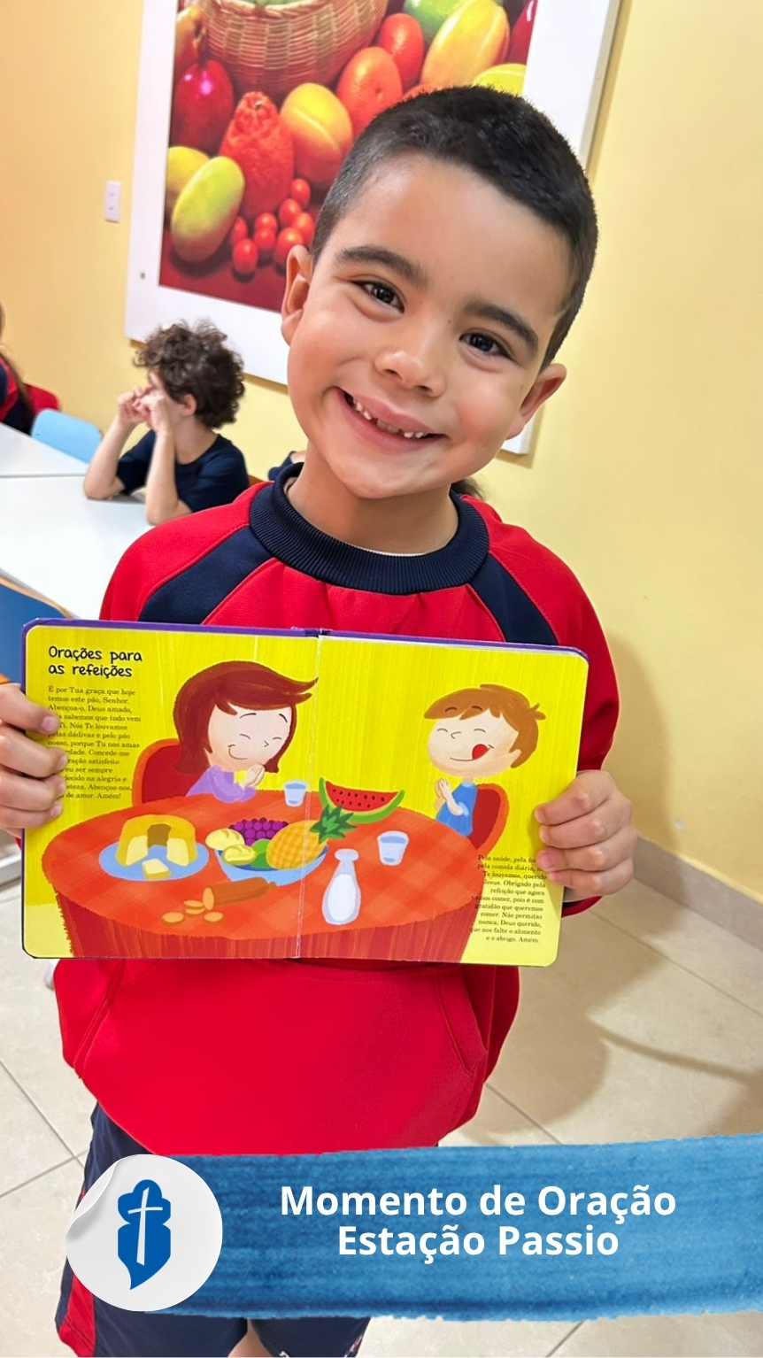 Momento de gratid�o - Esta��o Passio - S�o Paulo da Cruz Rede Passionista de Educa��o