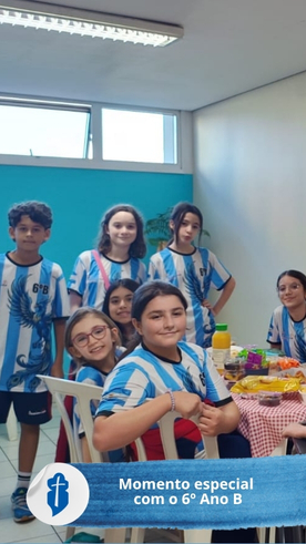 Momento especial com o 6� Ano B - S�o Paulo da Cruz Rede Passionista de Educa��o