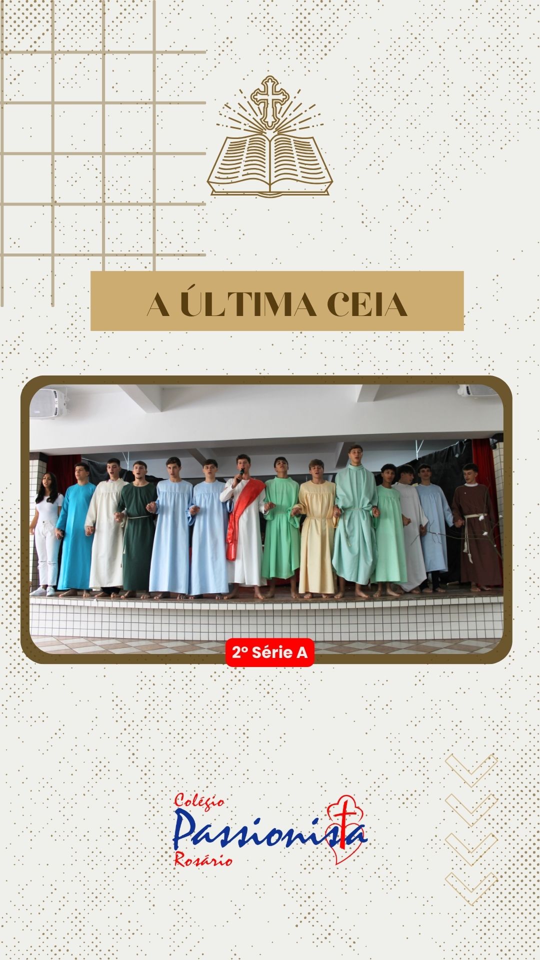 A ltima ceia - 2 Srie A - Rosrio Rede Passionista de Educao