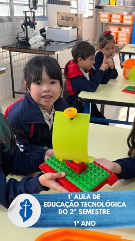 1 Aula de Educao Tecnolgica do  2 Semestre -  1 Ano - So Paulo da Cruz Rede Passionista de Educao