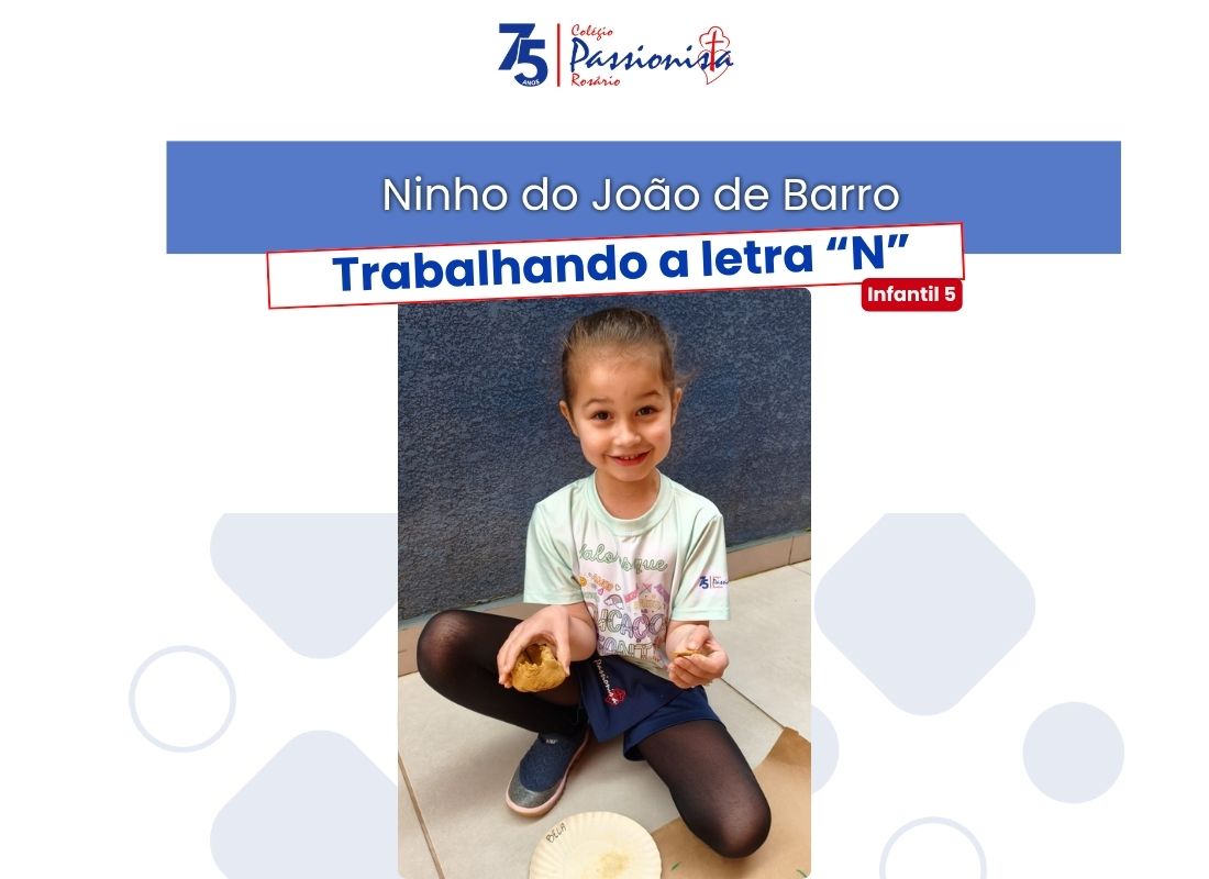 Aprendendo com criatividade - Infantil 5 - Letra N - Ros�rio Rede Passionista de Educa��o