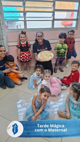 Tarde M�gica com o Maternal - S�o Paulo da Cruz Rede Passionista de Educa��o