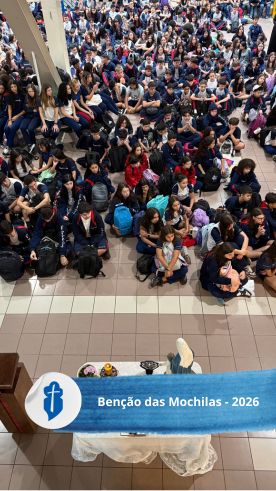 Ben��o das Mochilas - 2026 - S�o Paulo da Cruz Rede Passionista de Educa��o