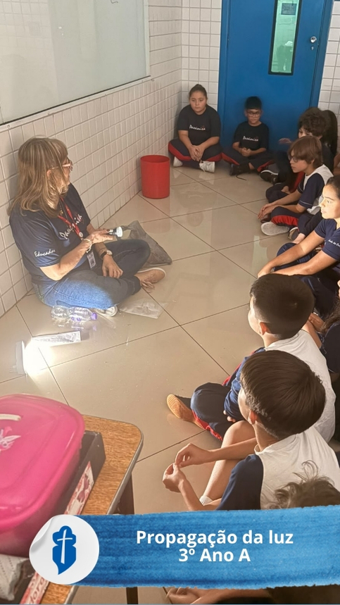 Propaga��o da luz - 3� Ano - S�o Paulo da Cruz Rede Passionista de Educa��o