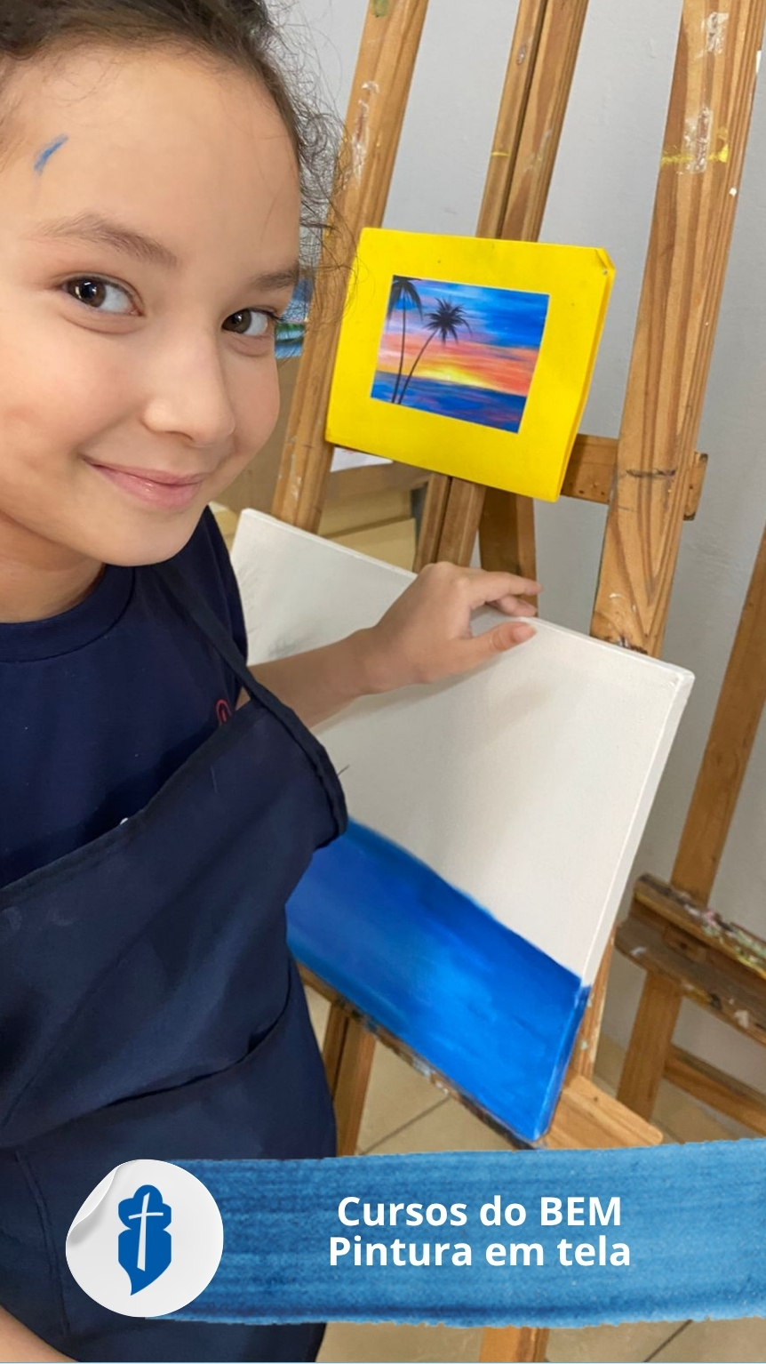 Cursos do BEM - Pintura em tela - S�o Paulo da Cruz Rede Passionista de Educa��o