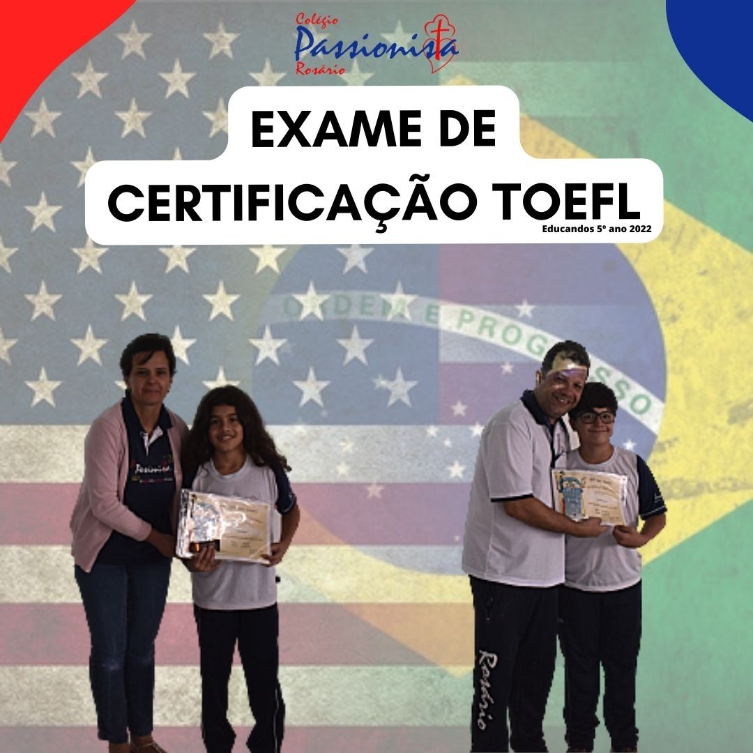 Certificado TOEFL - Rosrio 