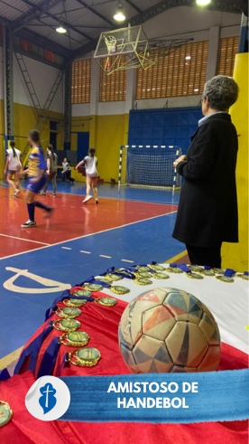 Amistoso de Handebol - Cursos do BEM - So Paulo da Cruz Rede Passionista de Educao