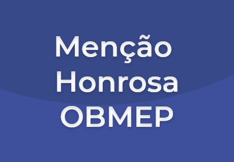 Parabns, educandos! OBMEP 2021 - So Paulo da Cruz 