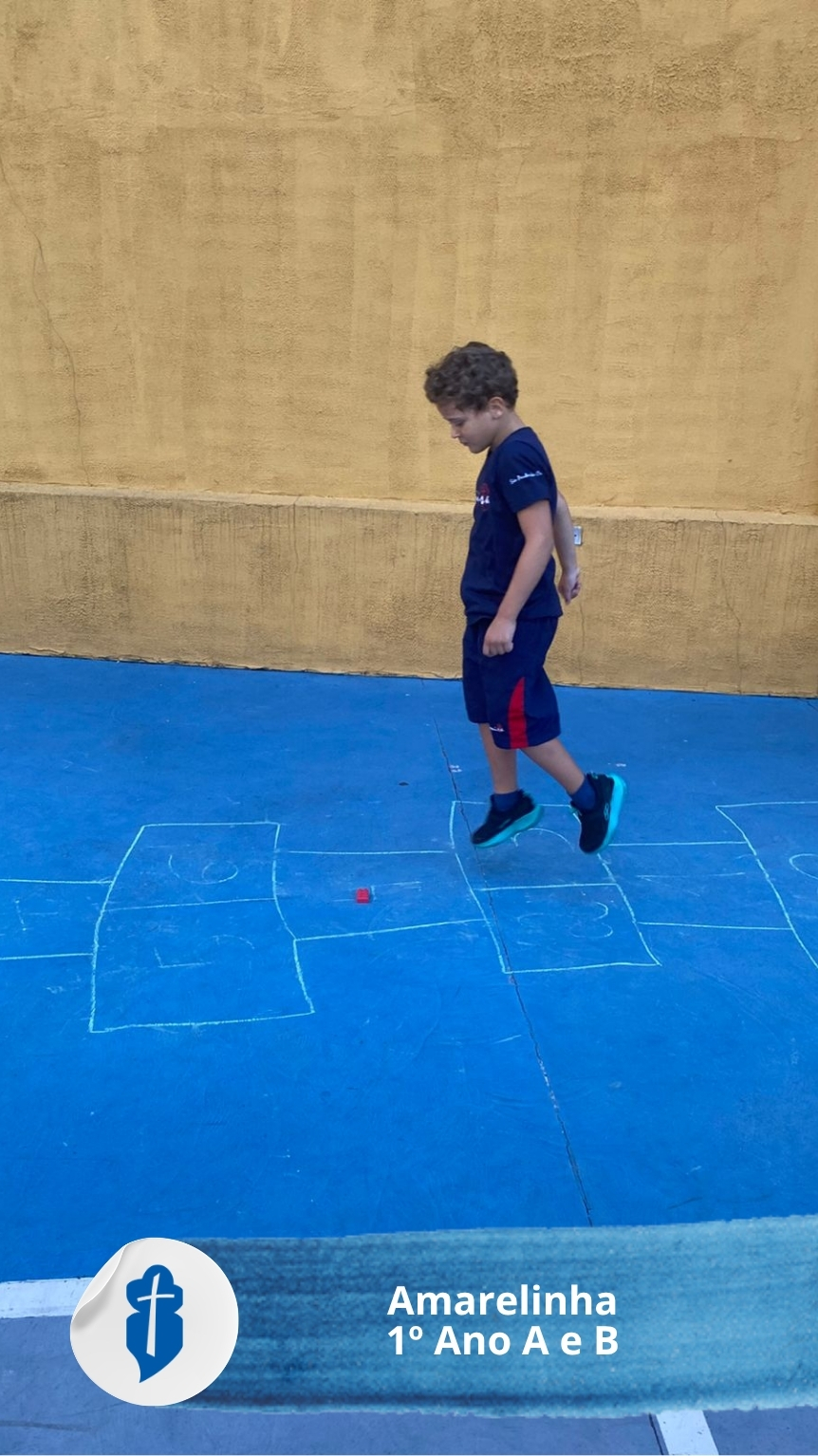 1� Ano A e B - Amarelinha - S�o Paulo da Cruz Rede Passionista de Educa��o