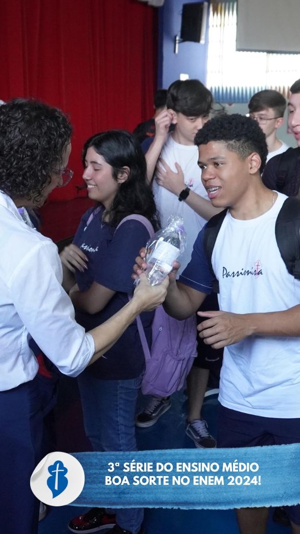 BOA SORTE NO ENEM 2024! - So Paulo da Cruz Rede Passionista de Educao