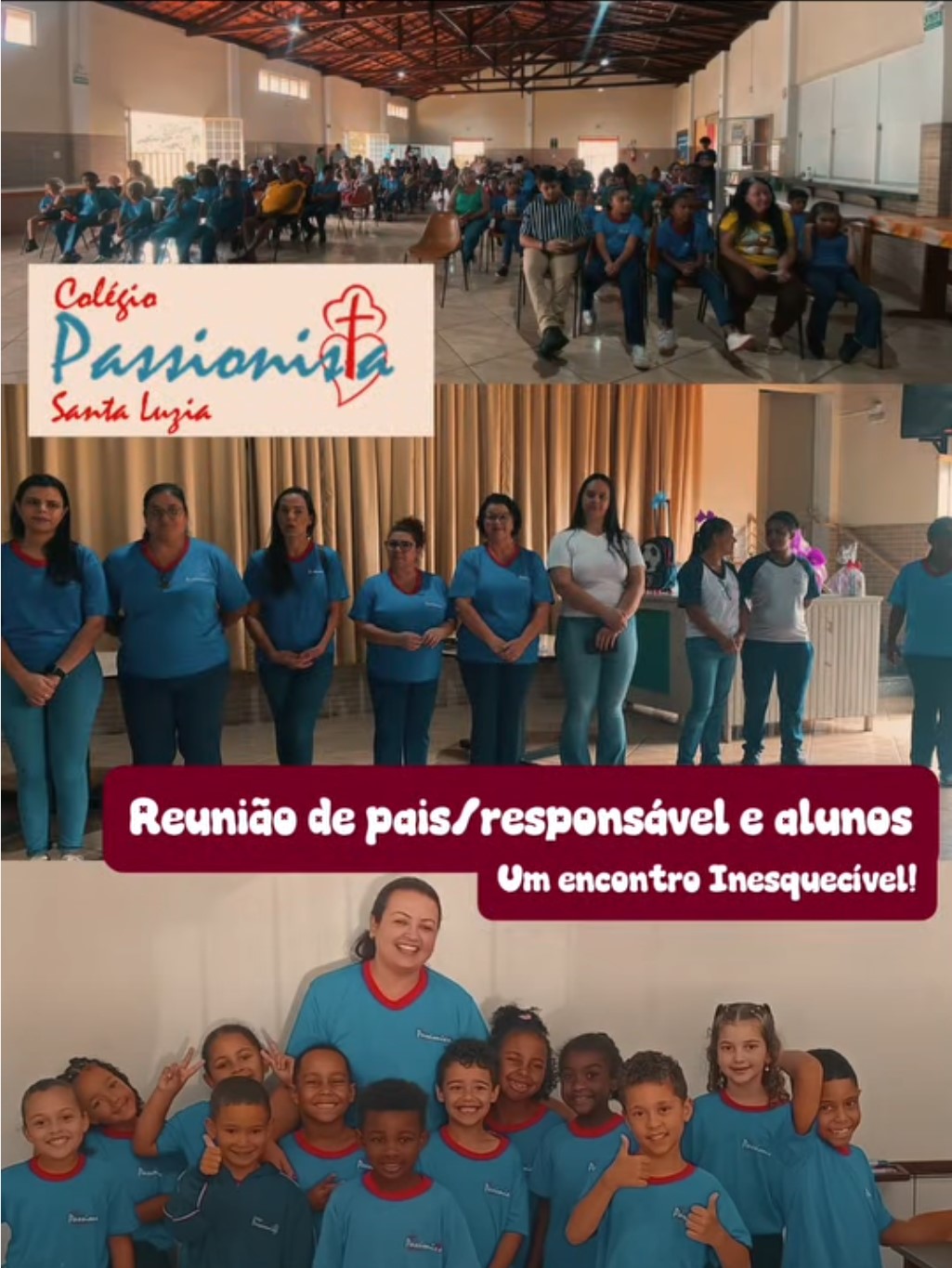 1� Reuni�o de Pais de 2026 - Santa Luzia Rede Passionista de Educa��o