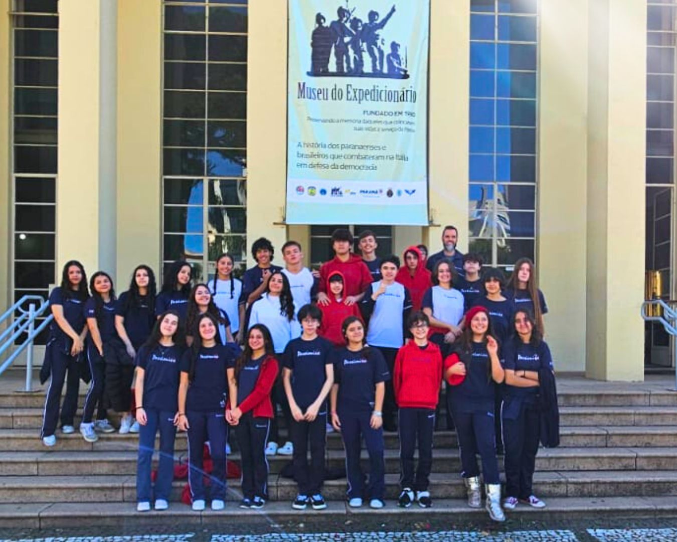 Visita ao Museu do Expedicionrio - Nossa Senhora Menina Rede Passionista de Educao