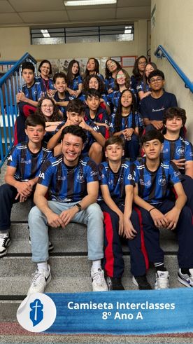 Camiseta Interclasses - 8� Ano A - S�o Paulo da Cruz Rede Passionista de Educa��o