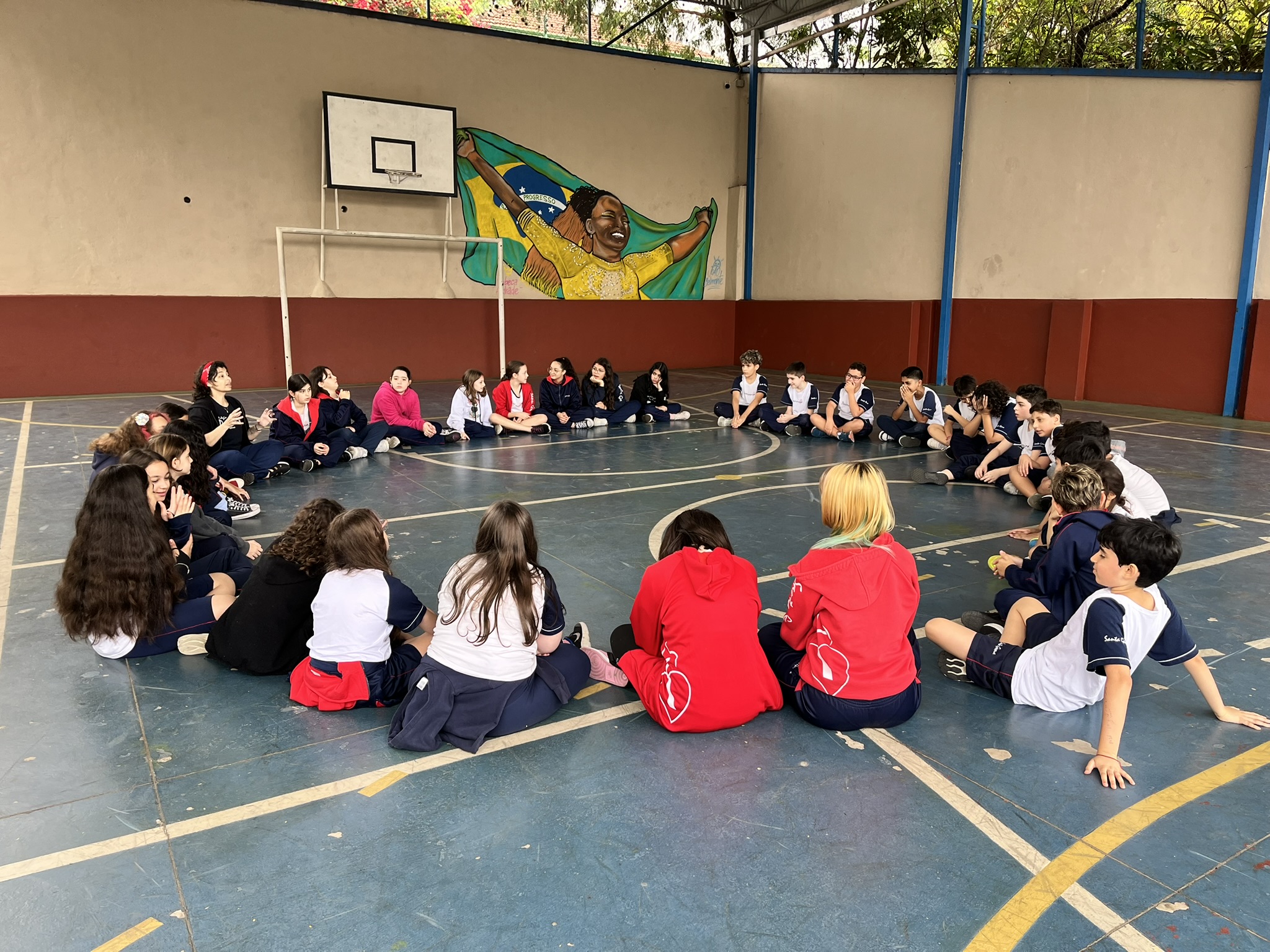 Vivncia entre o 5 e 6 ano - Santa Gema Rede Passionista de Educao