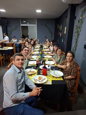 Jantar em comemorao ao Dia dos Professores - So Jos Rede Passionista de Educao