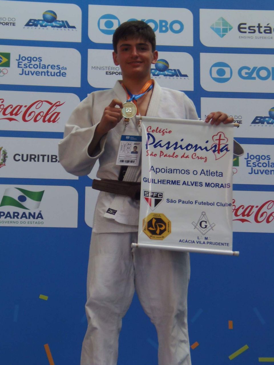 Judoca Guilherme - São Paulo da Cruz 