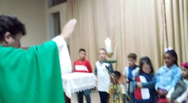 Missa de Incio do Ano Letivo - Santa Luzia - 