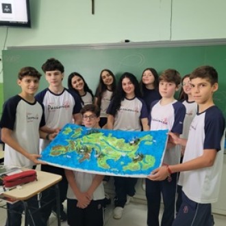 9ª Ano - Mapas Táteis - São José - Rede Passionista de Educação 9ª Ano - Mapas Táteis - São José - Rede Passionista de Educação