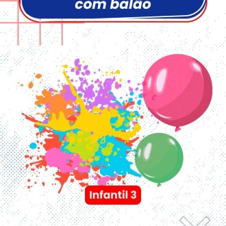 Pintura com balões - Infantil 3 - Rosário - Rede Passionista de Educação Pintura com balões - Infantil 3 - Rosário - Rede Passionista de Educação