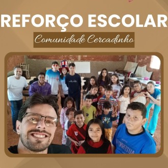 Reforço escolar - Comunidade do Cercadinho - Rosário - Rede Passionista de Educação Reforço escolar - Comunidade do Cercadinho - Rosário - Rede Passionista de Educação
