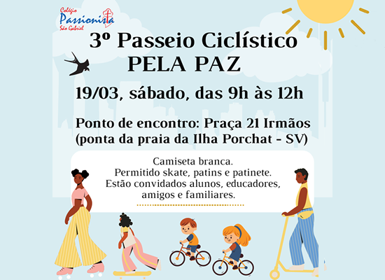 Passeio Ciclístico PELA PAZ - São Gabriel - 