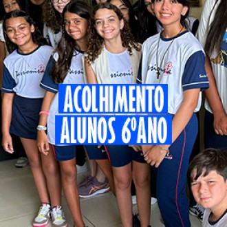 Acolhimento - Alunos 6ºano - Santa Maria - Rede Passionista de Educação Acolhimento - Alunos 6ºano - Santa Maria - Rede Passionista de Educação