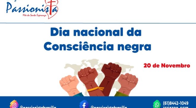 20/11 - Dia da Conscincia Negra - Me da Santa Esperana - 