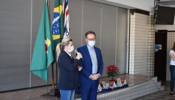 Visita do Consul Italiano - Rosário - 